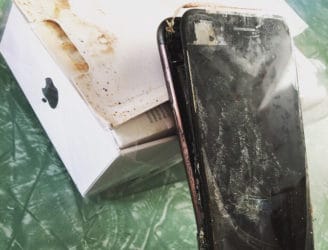 phone explosion