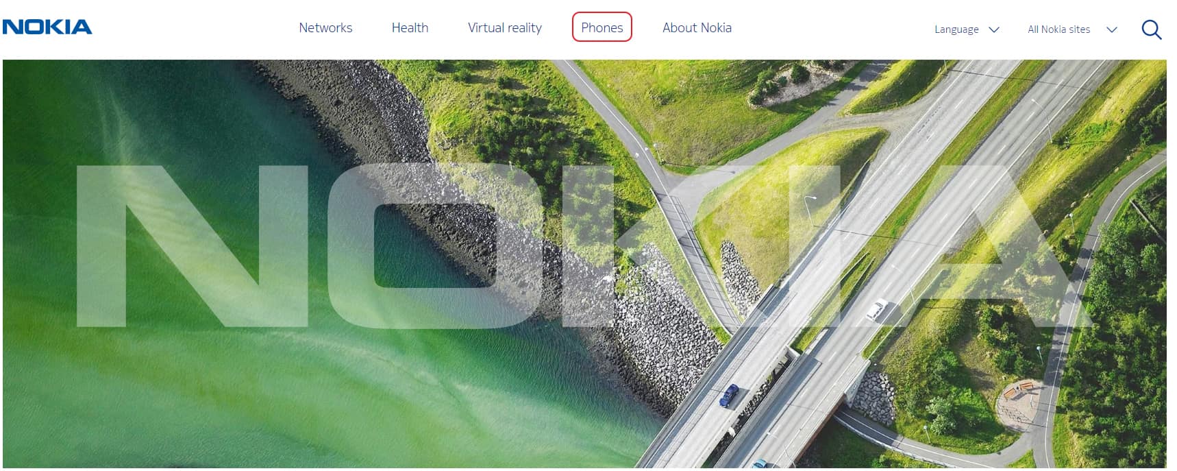 Nokia website