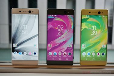 Sony smartphones