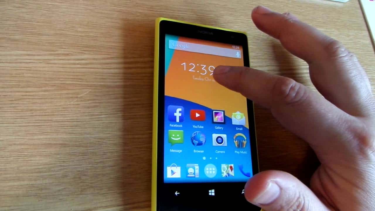 ¡Aparece un Nokia Lumia 520 corriendo Android 7.1 Nougat! (+video)