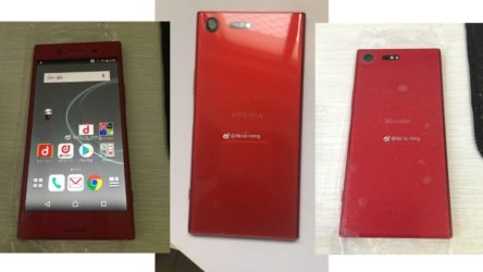 Red Sony Xperia XZ Premium