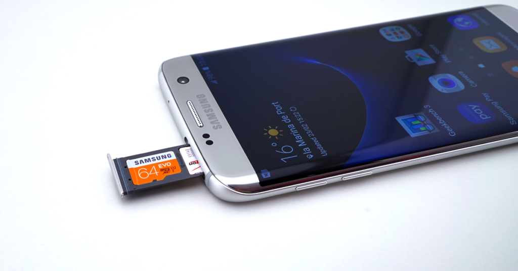 smartphone almacenamiento