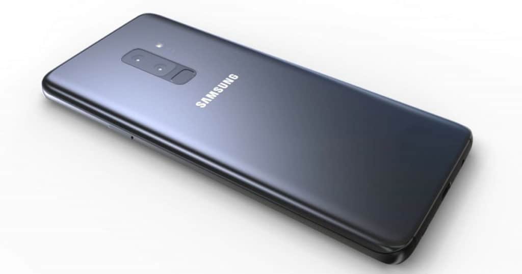 Samsung Galaxy S9 render diseño