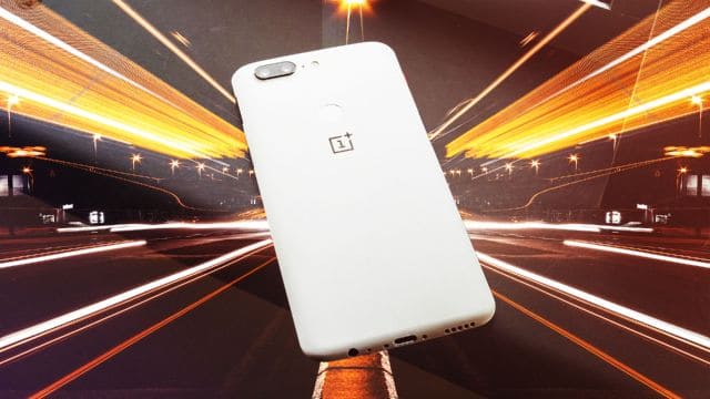 Sandstone White OnePlus 5T
