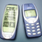 Nokia 3310 and Ericsson T28S smartphones
