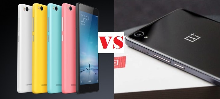 xiaomi mi4c vs oneplus x
