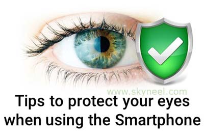 Smartphone eye strain
