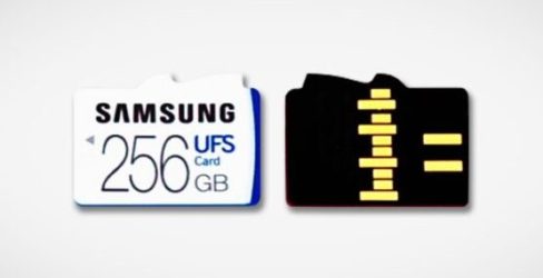 Samsung UFS memory card