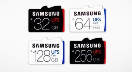Samsung UFS memory card