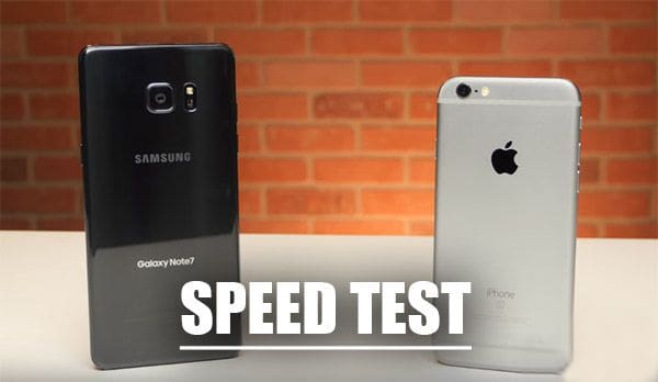 Apple iPhone 6s vs Galaxy Note 7