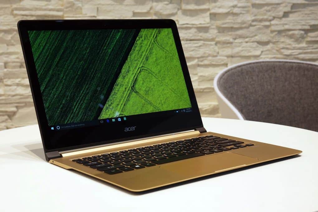 Acer Swift 7: the slimmest laptop in the world