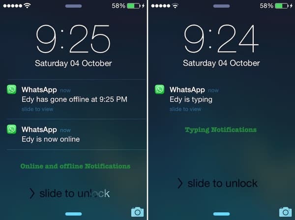 Android vs iOS notification