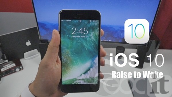 Waking up your phone