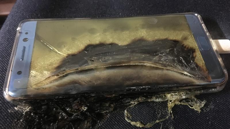 Samsung Galaxy S7 exploded