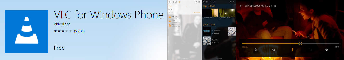 Windows-Phone-Apps VLC