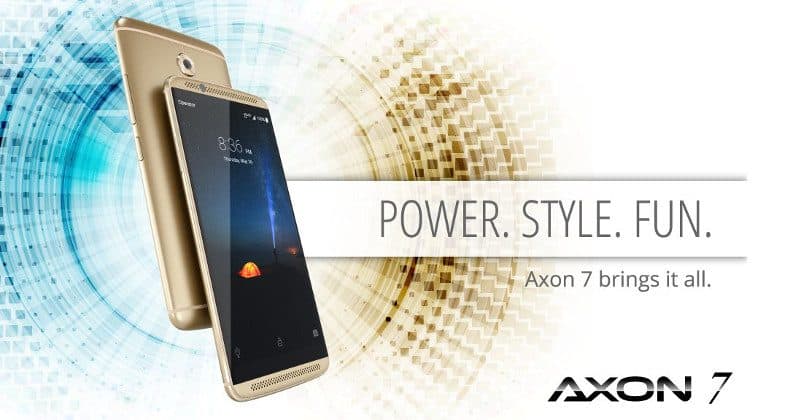 quick charge 30 phones ZTE Axon 7