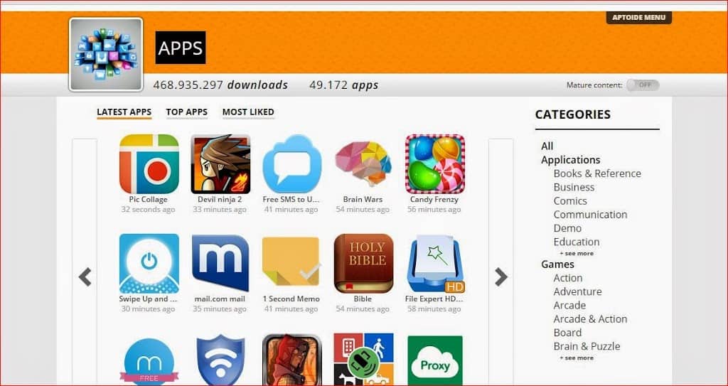  alternative Android app stores