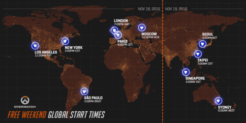 Overwatch free weekend
