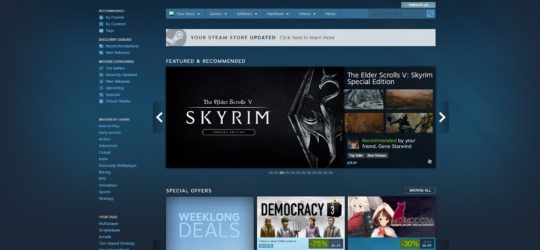 steam ui