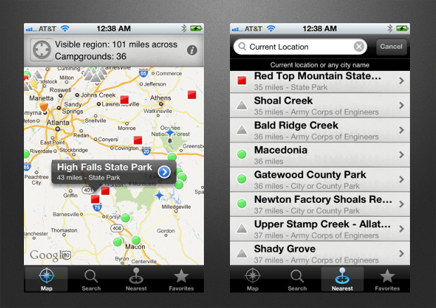 camping apps
