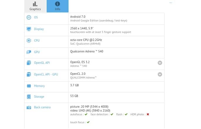 Snapdragon 835 phone