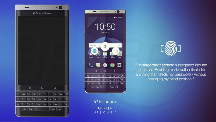 Blackberry Mercury 