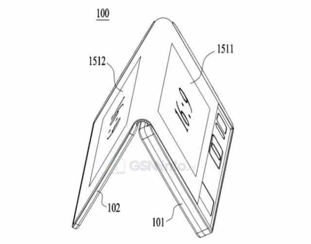 LG foldable smartphone