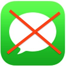 disable imessage