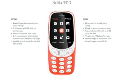 Nokia 3310 handset