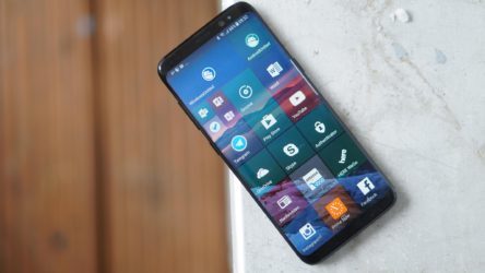 Samsung Galaxy S8 Microsoft