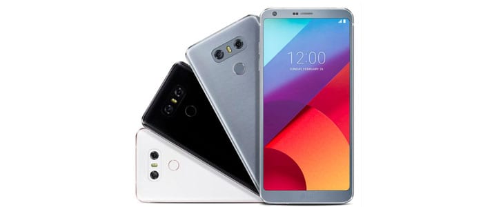 LG G6-5 best waterproof smartphones