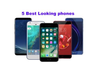 5 Best Looking phones