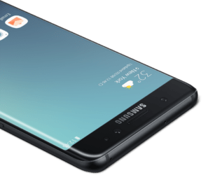 Samsung Galaxy X Glass phone