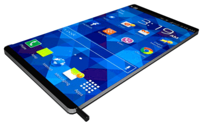 Samsung Galaxy X Glass phone