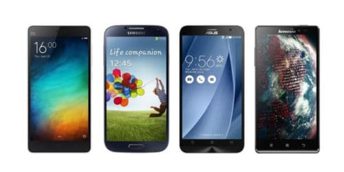 5 fastest selling smartphones