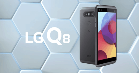 LG Q8 smartphone
