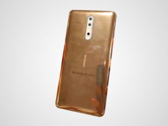 Nokia 8 copper gold