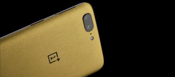 OnePlus 5 Gold color