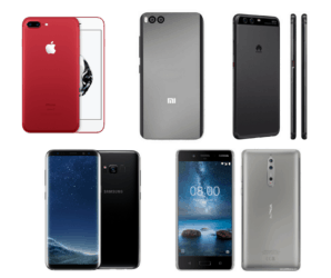 Top 5 popular mobiles