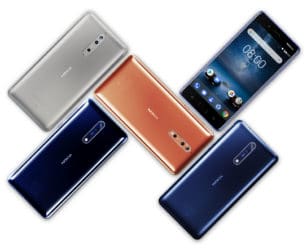 Luxurious Nokia 8
