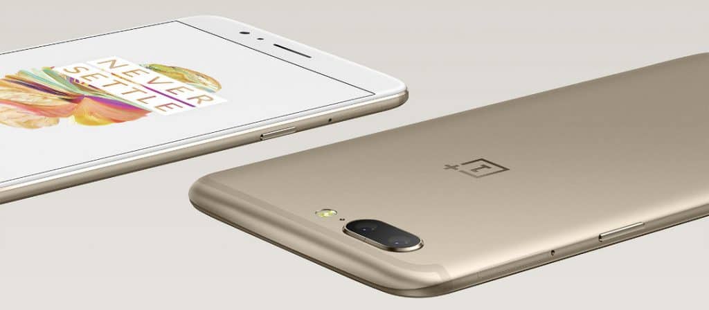 OnePlus 5 Soft Gold Edition
