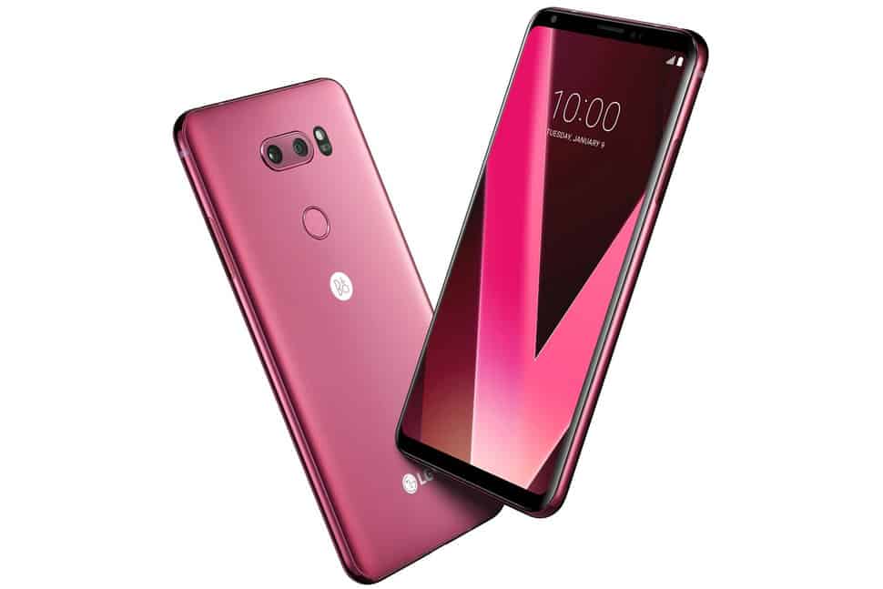 LG G6 Raspberry Rose