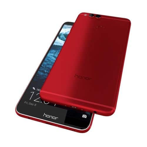 Red Huawei Honor 7X
