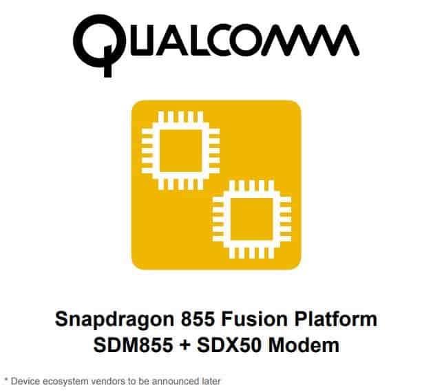 Qualcomm Snapdragon 855 Fusion