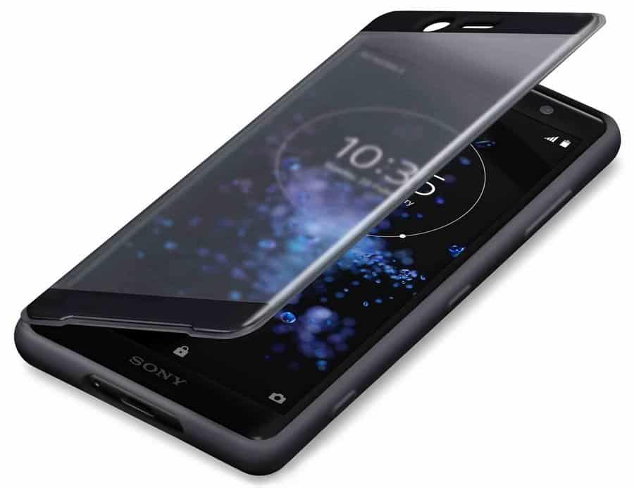 StilGut Cover Trasparente Per Sony Xperia XZ2 Compact: Custodia In Silicone Rigido Con Angoli Rinforzati, Protezione Antiurto, Accesso A Tutte Le Porte