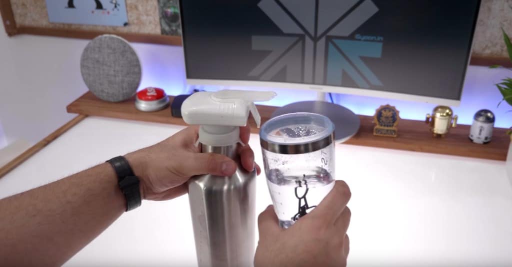 electronic drink dispenser