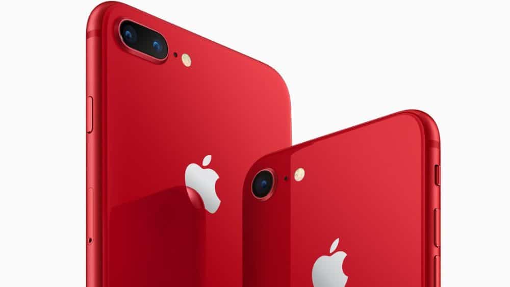 iPhone 8 Plus Product red