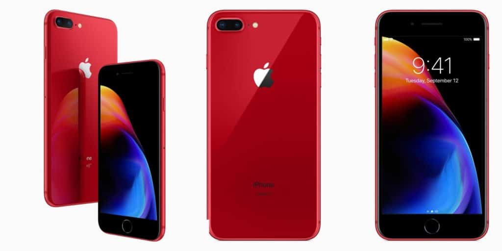 iPhone 8 Plus Product red