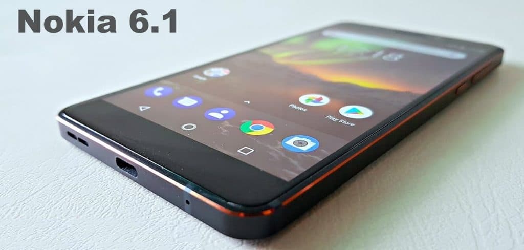 White Nokia 6.1