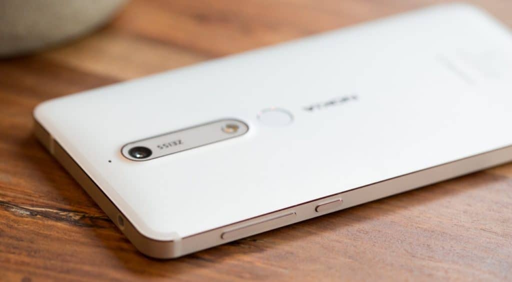 White Nokia 6.1